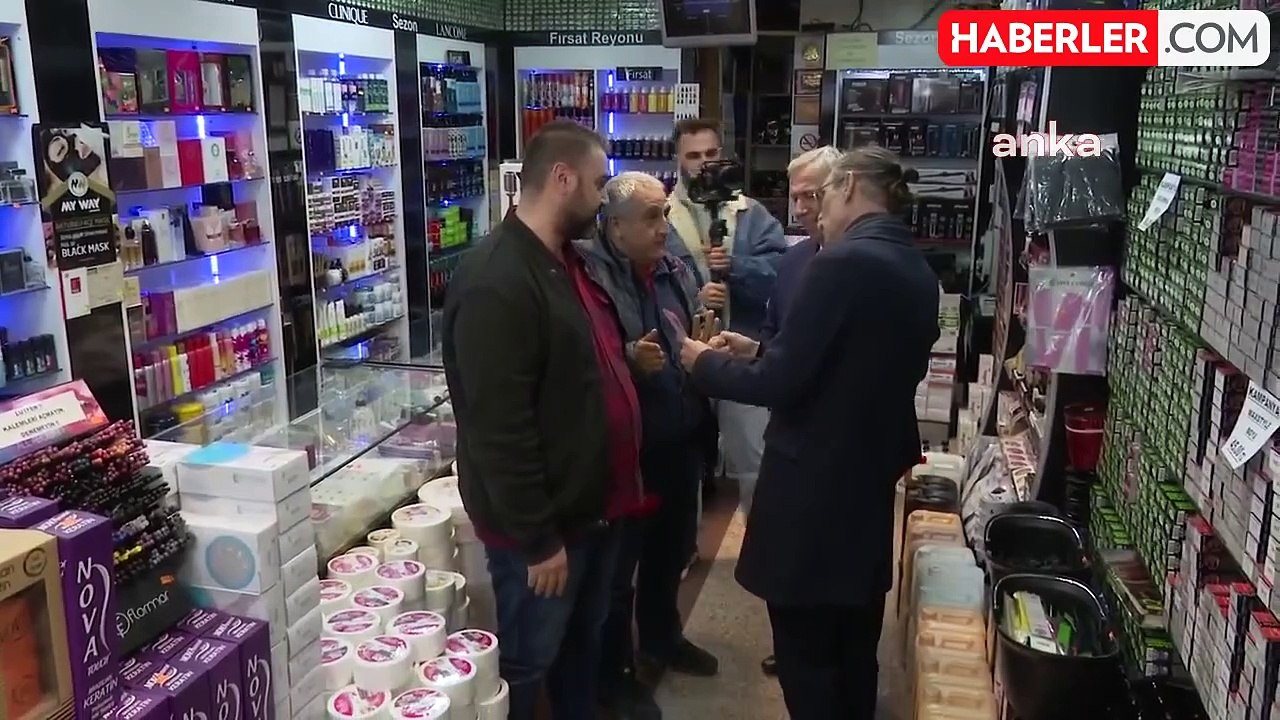 Mansur Yavaş, Etimesgut'ta esnaf ziyaretinde konuştu