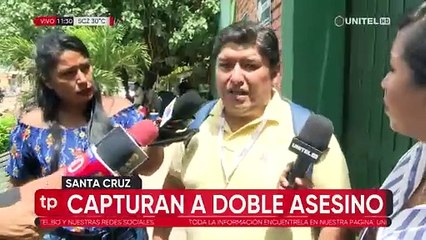 ​Acusado de doble asesinato en La Guardia fue trasladado a Santa Cruz donde aguarda ser puesto ante un juez