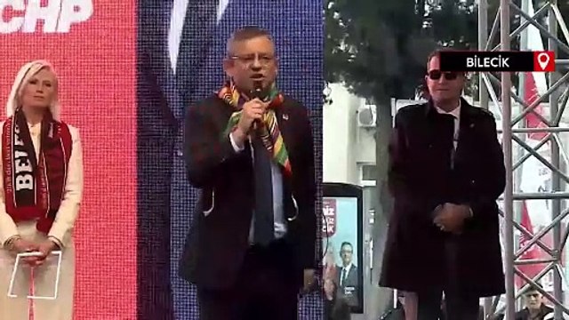 Tayyip Bey’e oy var mı diye soran Özgür Özel’e Bilecikliler ‘var’ dedi