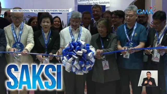 GMA Network at ilang Kapuso artist, dumalo sa 24th International Cable Congress and Exhibition | Saksi