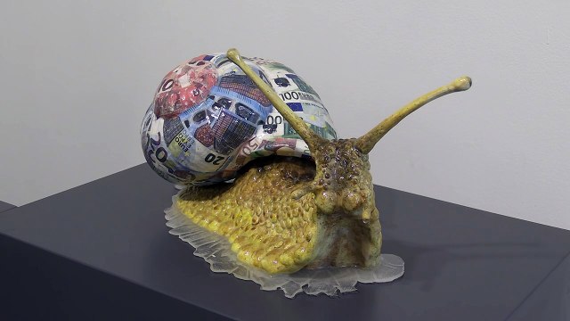 Cuatro escultores sacuden conciencias con sus obras en La Salina de Salamanca