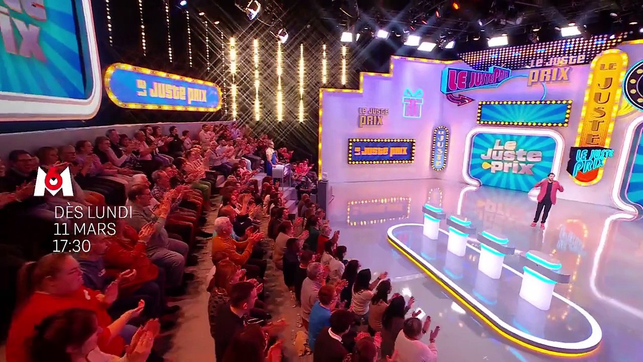 Bande annonce du retour du Juste prix sur M6