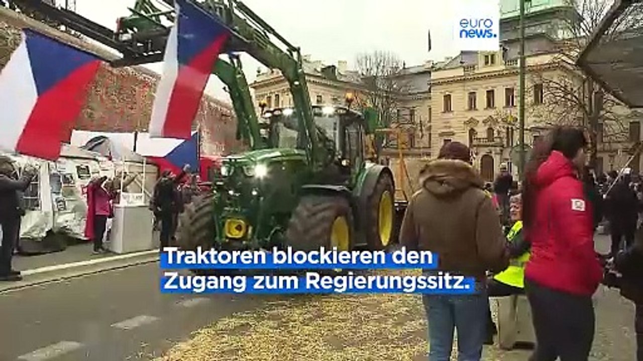 Tschechiens Bauern protestieren weiter - gegen die EU und die eigene Regierung