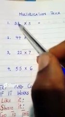Mind-Blowing Simple Multiplication Trick