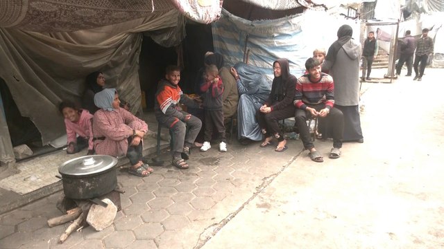 سكان شمالي غزة يتحدون سياسة التجويع بطهي نباتات برية