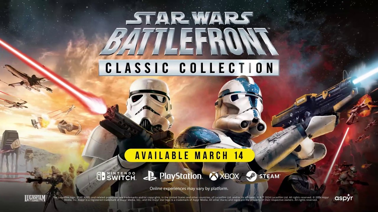 Star Wars Battlefront Classic Collection - Bande-annonce de lancement