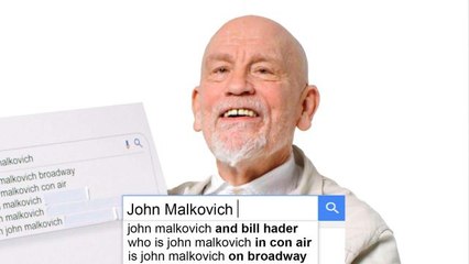 John Malkovich Answers the Web's Most Searched Questions
