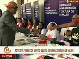 Junta Directiva de la AN saluda a las invitadas al acto cultural en honor a la mujer venezolana