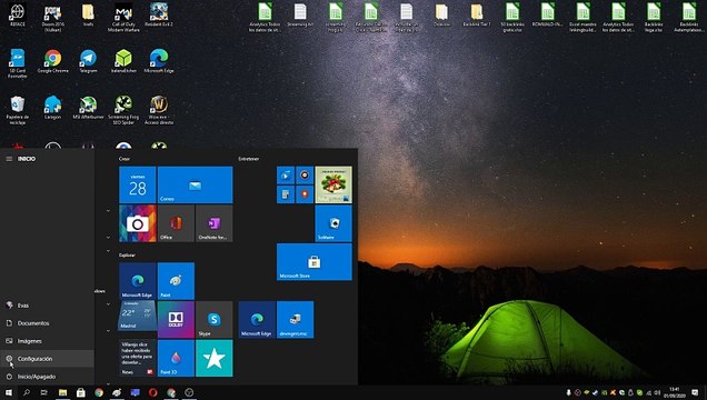 Cómo MOSTRAR y OCULTAR los ICONOS de la BARRA de TAREAS en WINDOWS 10 FÁCIL y RÁPIDO