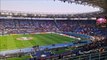 Roma make spectacular entrance before Brighton and Hove Albion come out for warm-up