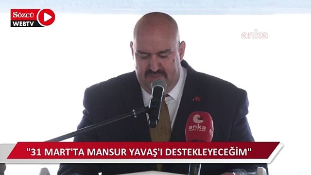 İYİ Parti'den istifa eden Gürbüz Şancı: '31 Mart'ta Mansur Yavaş'ı destekleyeceğim'