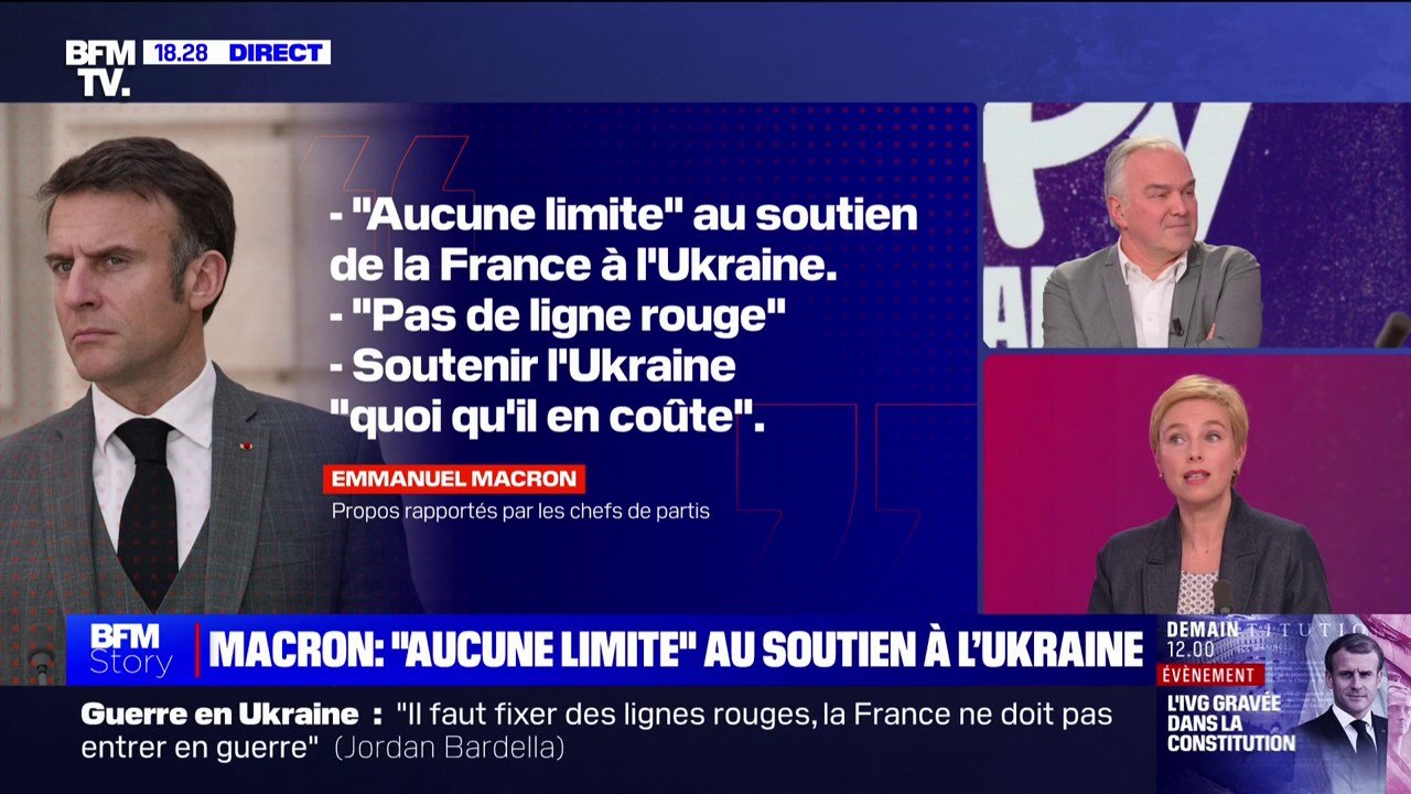 Guerre en Ukraine: "On a un président va-t-en-guerre qui a fait des déclarations imprudentes", pour Clémentine Autain (LFI)