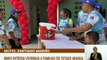 Aragua | Autoridades entregan 20 títulos de propiedad de viviendas a familias del mcpio. Mariño