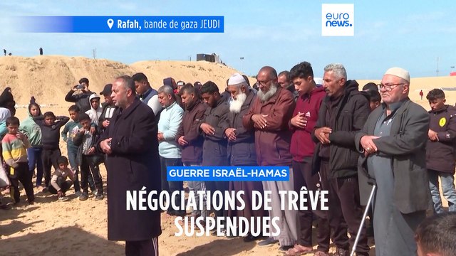 Les négociations de trêve à Gaza suspendues
