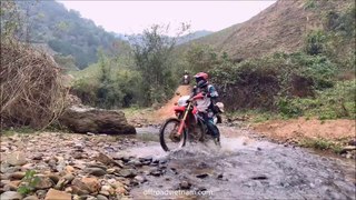 Vietnam Motorbike Tours Of-road: Let's Dive Into The Art Of River Crossings | OffroadVietnam.Com
