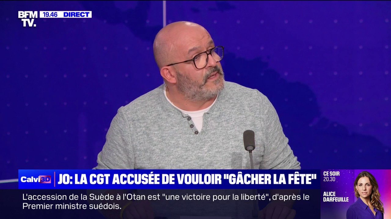 Grèves pendant les Jeux Olympiques: "C'est au g...