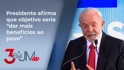 Lula quer discutir limite de gastos com Congresso