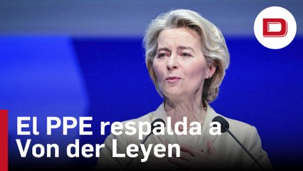 Tải video: Von der Leyen obtiene el respaldo del PPE para repetir como presidenta de la Comisión Europea