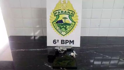 Adolescente é apreendido no Veneza com simulacro de arma de fogo, cocaína e celular furtado