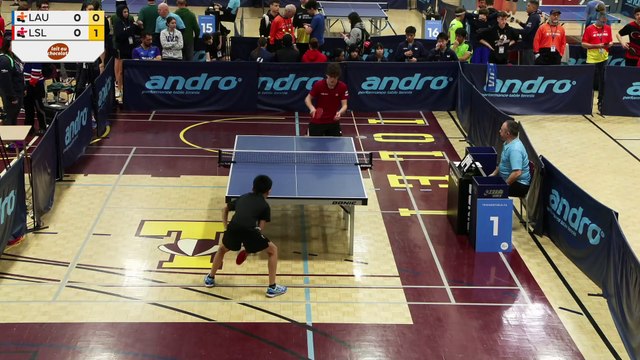 2024/03/07 - Tenis de table - 1er Match - LSL vs LAU
