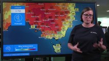 Very hot long weekend for south-east Australia, with extreme fire dangers for many