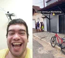 É  assim  que  faz marketing  kkk