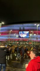 Espectáculo de luces en San Mamés / CULEMANIA