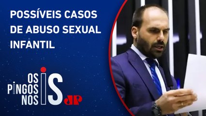 Eduardo Bolsonaro e Paulo Bilynskyj protocolam pedido de CPI da Ilha do Marajó