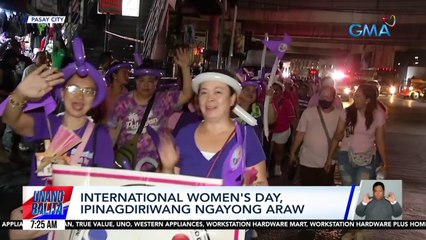 International Women's Day, ipinagdiriwang ngayong araw | UB