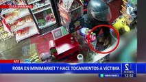 Ate Vitarte: ladrón hace tocamientos indebidos a vendedora tras asaltar minimarket