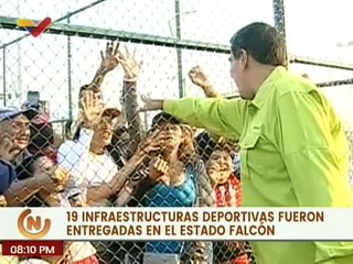 Gobierno Nacional inauguró 19 infraestructuras deportivas en el edo. Falcón