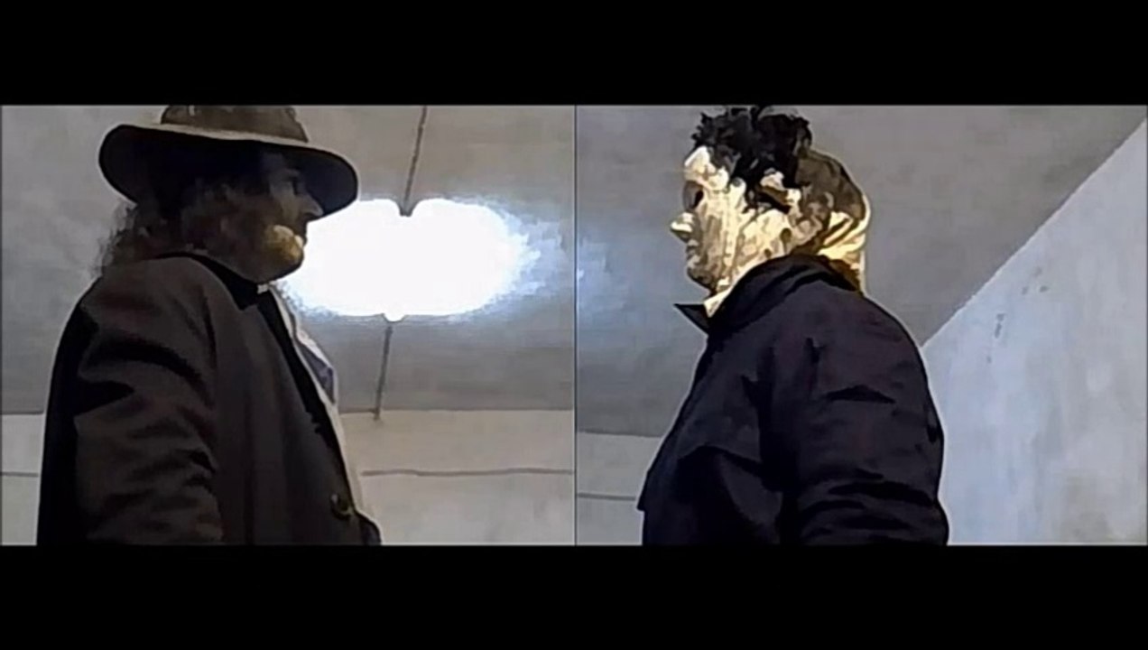 michael myers  face to face with the undertaker!