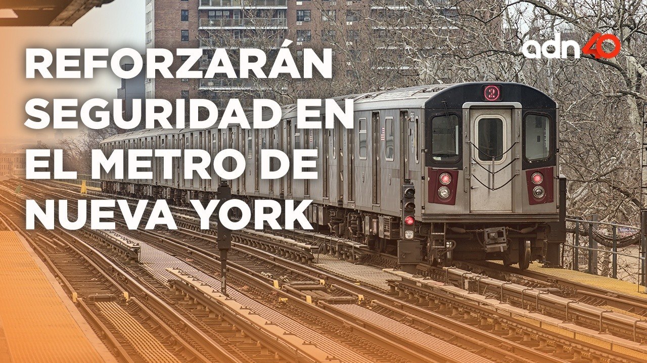 Operativo de seguridad en el metro de Nueva York ante acontecimientos violentos