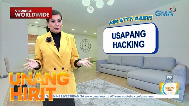 #AskAttyGaby— Usapang hacking online | Unang Hirit