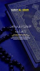 MERDU.. Surat Al -Khafi 1-10 (Amalan setiap hari Jum'at agar terhindar dari fitnah dajjal)