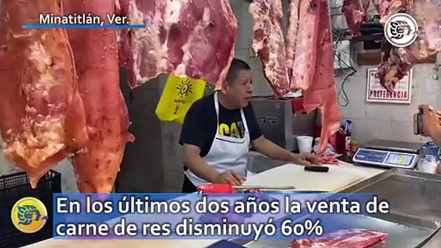 En los últimos dos años la venta de carne de res disminuyó 60%: Comerciantes de Minatitlán