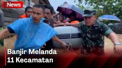 Dramatis, Begini Proses Evakuasi Korban Banjir di Padang