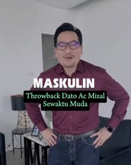 Throwback Dato' AC Mizal Sewaktu Muda