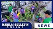 Female volunteers of Manila City Hall join clean-up drive in Women's Day