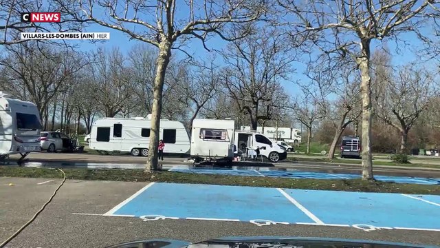 Ain : les gens du voyage s’installent au Parc des Oiseaux