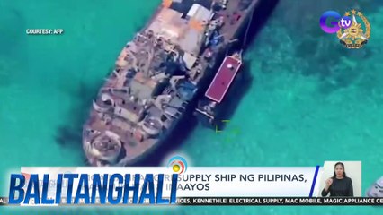 Mga nasirang Resupply Ship ng Pilipinas, kasalukuyang inaayos | BT