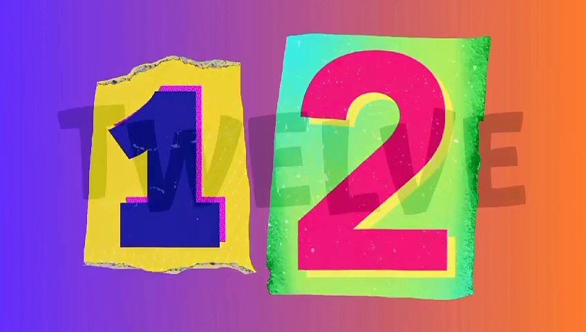 Number 1-20 with spelling