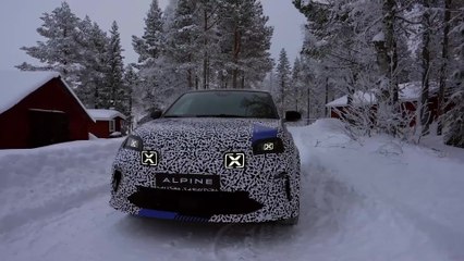 Alpine A290 Exterior Design Cold Tests