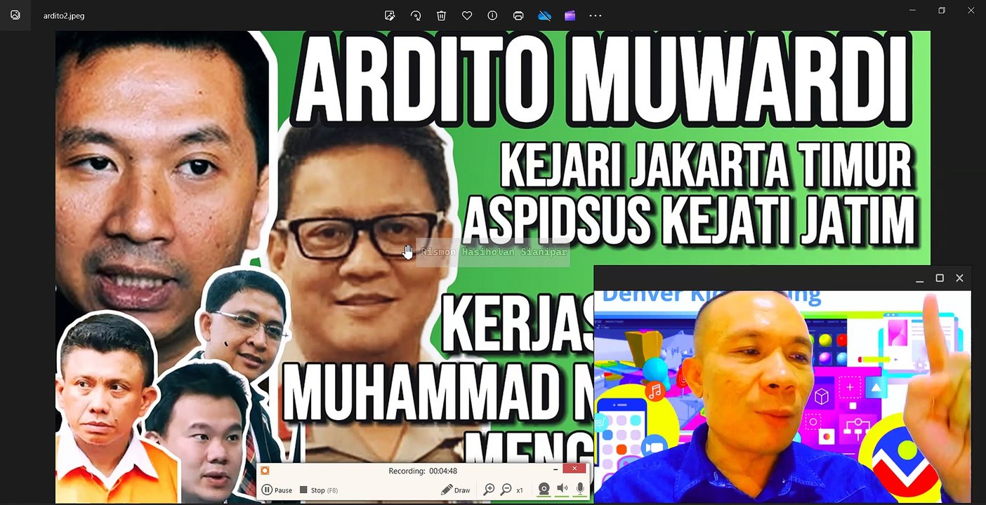 SANDIWARA ARDITO MUWARDI DAN MUHAMMAD NUH AL-AZHAR YAKINKAN HAKIM DENGAN VIDEO CCTV REKAYASA