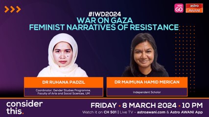 Consider This: War on Gaza (Part 2) - Feminist Approaches to the Pursuit of Peace