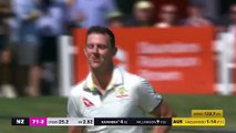 Hazlewood takes 5 wickets as New Zealand crumble to lowest Hagley Oval total