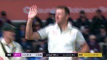 Hazlewood takes 5 wickets as New Zealand crumble to lowest Hagley Oval total