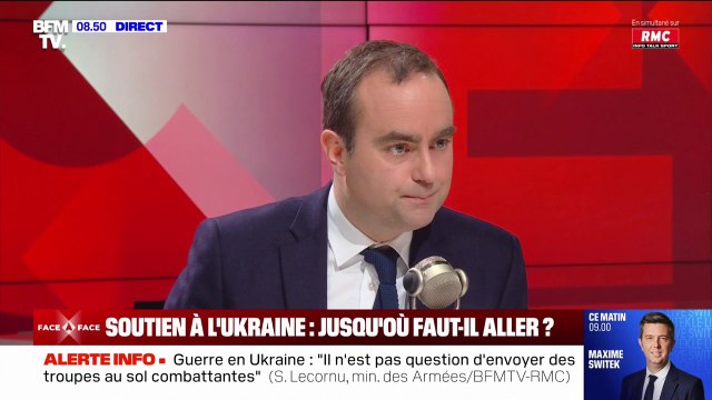 C'est une guerre informationnelle : Sébastien Lecornu réagit aux propos de Dmitri Peskov, porte-parole du Kremlin