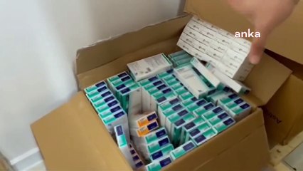 KOM İstanbul polisinden büyük operasyon: Yüzbinlerce ilaç ele geçirildi