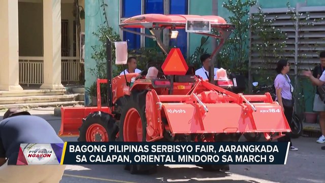 Bagong Pilipinas Serbisyo Fair, aarangkada sa Calapan, Oriental Mindoro sa March 9